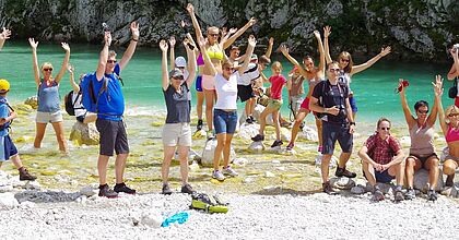 Sommerurlaub am faaker see in kärnten in österreich. Flusslauf
